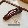 Grampo Bico de Pato Maillard para Mulheres, Estilo Retro Coreano, Presilha Simples Preguiçosa para a Nuca, Grampo Preguiçoso para Estilizar o Cabelo