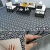 Tapete Cinza de Cobertura Total, Espessado para Sala de Estar, Escritório Comercial, Isolamento Acústico, Varanda, Escadas, Quarto e Uso Doméstico