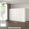 Armario de Acero Sanjiao para Dormitorio del Hogar, Fácil Montaje, Gabinete de Almacenamiento para Vivienda de Alquiler, Nuevo Modelo 2026, Perchero Metálico para Ropa de Niños
