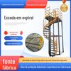 Saco industrial coletor de pó de pulso equipamento de suporte escadas giratórias aço carbono aço inoxidável escada protetora acessórios de remoção de pó