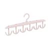 Colgador Onda Colgador Colgador para Hogar Dormitorio Estudiante Gancho Tirante para Ropa Interior Multi-gancho Giratorio Multifuncional Artefacto de Almacenamiento