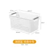 Cesta de almacenamiento para archivos A4, cesta organizadora de oficina, estante caja de almacenamiento de plástico para escritorio para archivos y revistas A4