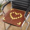 Cojín de Verano Cojín de Hielo Cojín para Silla Silla de Oficina Taburete Trasero Transpirable Verano Esterilla de Mahjong Cojín de Asiento de Bambú