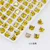 Dongzhou Cristal 8mm Cabeça de Gato Alta Qualidade K9 Super Brilhante Pedras de Strass para Nail Art Gato da Sorte Estilo Francês Celebridade da Internet Decorações de Strass para Nail Art