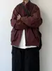 Chaqueta Harrington de Vuelo Retro Estilo Japonés 2025 Primavera y Otoño Holgada Vintage Cuello Alto Chaqueta de Trabajo para Hombre