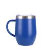 Amazon Taza de Huevo de 12 oz con Asa Color Sólido Simple Mini Termo Acero Inoxidable 304 Taza de Café Portátil