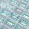 Superventas 8*12Mmk9 Diamante de Cristal Rectangular de Ángulo Recto Accesorios Vidrio Brillante Arte de Uñas Diamante para Uñas Joyería Al Por Mayor