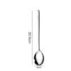Colher de aço inoxidável 316 colher de comer doméstica 304 colher pequena colher coreana de cabo longo colher espessa para misturar colher colher colher colher