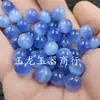 14 colores Piedra Ojo de Gato cuentas redondas Jade cuentas sueltas Azul Zafiro Verde Manzana Rosa Blanco naranja azul cielo pulsera collar joyería cuentas