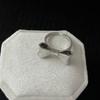 Anillo abierto coreano elegante con lazo bañado en cobre, súper lindo y dulce, con diseño de hada, personalizado en estilo francés.
