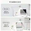 Interface USB Design Simples Sala de Estar Quarto Proteção para os Olhos Estudo Escritório Luminária de Mesa Retrátil LED Dimerizável Luminária de Mesa com Cor Ajustável