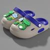 Chinelos Infantis de EVA Sapatos com Furos para Bebê Sandálias de Dedo de Verão para Meninos e Meninas Sapatos Antiderrapantes para Casa e Interior de Bebê