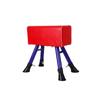 Cavalo de Salto Ajustável para Jardim de Infância, Equipamento de Treino de Ginástica e Atletismo para Alunos do Ensino Fundamental e Médio