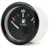 Indicador de nivel de aceite de puntero de superficie negra de 2 pulgadas 52 MM instrumento de coche instrumento de coche modificado