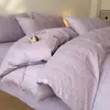 Juego de Sábanas Ajustables de Jacquard de Algodón de Clase A de 60 Hilos, Cuatro Piezas, para Dormitorio y Uso en Casa, Ropa de Cama Matrimonial, Algodón Puro, Estilo para Todas las Estaciones