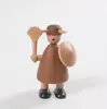 Oso Conejo Vikingo Mono Decoraciones para el Hogar Marioneta de Porche Manualidades Decorativas para Cafetería Adornos de Madera