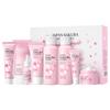 Conjunto Combinado Laikou Sakura Leite de Caracol Transfronteiriço Múltiplos Conjuntos Combinação Livre Conjunto de Produtos para Cuidados com a Pele