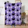 Manta de Franela para Halloween Impresión Digital a una Cara Personalización por Imagen Descanso para Almorzar Dormitorio de Estudiantes Oficina Manta para Aire Acondicionado