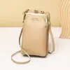 2026 Nueva Moda Estilo Vertical Bolso para Teléfono Móvil de Mujer, Versión Coreana, Gran Capacidad, Cartera para Teléfono de Hombro Cruzado Individual al por Mayor