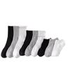 Calcetines deportivos Zhuji para hombre, desodorantes de verano, transpirables, absorbentes del sudor, hasta la mitad de la pantorrilla, en blanco y negro, sencillos, combinables, al por mayor