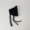 Chapéus de Elfo de Lã Tricotados Grossos Personalizados para Meninos e Meninas no Outono e Inverno Chapéus Pontudos Quentes com Proteção de Orelha para Crianças Tendência