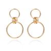Pendientes 2019 Internet Popular Retro Exagerado Geométrico Círculo Pendientes Europeos y Americanos Bohemios Anillo Pendientes Mujeres