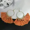 Pendientes de Borlas de Moda Calientes Nuevos Transfronterizos Joyería Europea y Americana Pendientes Exagerados Pendientes de Borlas Bohemios