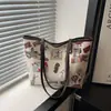 2025 Nuevo Bolso Cruzado de Hombro con Diseño de Nicho para Mujer, Lindo Bolso de Oso de Dibujos Animados, Bolso Cubo Portátil Versátil Casual
