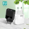 Novo carregador PD de porta dupla de 30W para celular Apple iPhone 13 Pro carregamento rápido cabeça de carregamento tipo C dupla