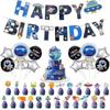 Decoraciones para fiestas de astronautas, sistema solar, galaxia, bandeja de papel, mantel de papel, mantel, suministros para fiestas de cumpleaños con temática del espacio exterior