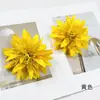Flor de Anémona Simulada Flor de Crisantemo de Plástico Falso para Manualidades Adorno para Tocados Hanfu Accesorios para Arreglos Florales del Hogar Pequeños Adornos