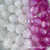 Urso Resinado com Cabeça de Gato e Patas de Gato que Mudam de Cor com Luz UV, Pulseira com Contas Espaçadoras para Celular, Acessórios para Corrente de Celular DIY Feita à Mão