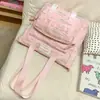 Mochilas de estilo coreano, modernas y estéticamente agradables para estudiantes de secundaria y preparatoria, con múltiples compartimentos, un diseño ligero y gran capacidad