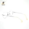 Almohadilla nasal de plástico para gafas de fábrica, soporte de núcleo de aluminio con cerradura plateada dorada y soporte de almohadilla nasal para gafas con núcleo de metal