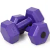 Halteres revestidos de borracha para exercícios físicos em casa, treinamento muscular dos braços, 510 a 20 kg, ideais para crianças, escolas primárias e dormitórios femininos.