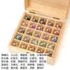 Adornos de muestra de mineral de cristal natural, piedra cruda de cristal mineral, roca de ágata, piedra de enseñanza científica popular para niños, venta al por mayor