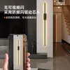 Nueva lámpara de pared LED transfronteriza, luminaria de tira lineal, acogedora y versátil, lámpara de pared de tira minimalista moderna de lujo ligero para dormitorio