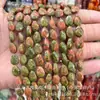 8X11mm Pedra Natural Multifacetada Gota d'Água Contas Planas DIY Pulseira Colar Acessórios de Joia Contas Semi-Acabadas Atacado