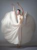 Vestido de Danza Clásica para Mujer Elegante Vestido de Gran Escala de 720 Grados Falda de Baile para Retrato Vestido Étnico de Danza Moderna