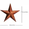 Ornamentos Pingente Estrela de Cinco Pontas de Novo Produto Transfronteiriço Amazon Dropshipping Decoração de Parede Interna Murais em Estoque