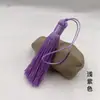 Ponto 8cm franja curta gorda franja espiga gorda pequena adorno de cabeça acessórios de vestuário marcador de página leque pente pingente de espiga pendurado