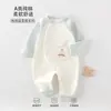 Ropa para Bebé, Clase A, Algodón Puro, Mameluco para Bebé de Pocos Meses, Nuevo Estilo Primavera, Body Mariposa para Recién Nacido, Sin Costuras