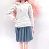 Muñeca de hojas muñeca babi 60cm juguete ropa de baño Ropa deportiva vestido con capucha disfraz regalo para niños bebé