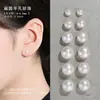 Pérolas Naturais de Água Doce Meio Furadas Contas Mantou Artesanais DIY Acessórios para Joias de Brinco Pérolas Soltas Fábrica Atacado