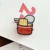 Clipe decorativo em formato de bumbum de desenho animado, clipe para selar presentes, clipe para recados para estudantes, itens fofos de 2 yuans, atacado
