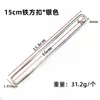 10cm 15cm Accesorios de Ferretería Metálica Hebilla Anillo Esquina Redondeada Hebilla Huevo Hebilla en U Hebilla Ovalada Hebilla para Bolsos y Ropa
