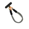 Cordón para Teléfono Móvil de Gama Alta para Mujeres, Correa de Muñeca, Cordón de Cuerda Trenzada, Cordón para Botella de Agua/Taza, Cadena Colgante DIY, Clip Trasero para Funda de Teléfono