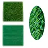 Cerca de Construção Gramado Artificial Simulação Gramado Verdejante Proteção Ambiental Parede de Grama Artificial Cerca de Gramado Plástico para Exterior Construção
