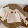 [Não Retornável e Não Trocável] Calça Baggy Super Fofa para Bebê 0-2 Anos Bebê Menina Camisa Simples Calça Baggy Ak106
