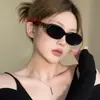 Gafas de Sol Retro Americanas Ojo de Gato para Mujer 2025 Nuevas de Alta Gama para Viaje Anti-UV para Rostros Cuadrados y Redondos